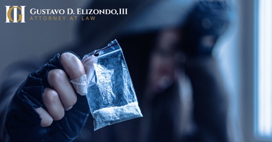 person with drug possession charge